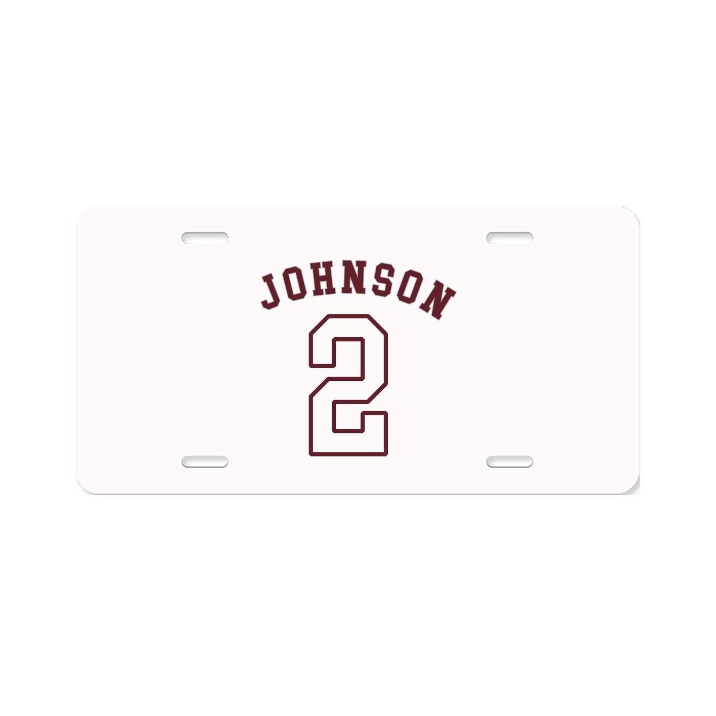 License Plate — Shirsey Arch in Classic