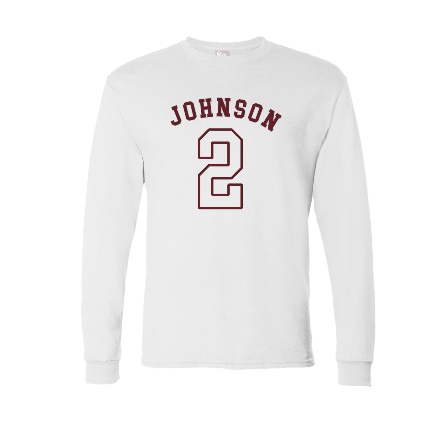 Long Sleeve Tee — Shirsey Arch in White