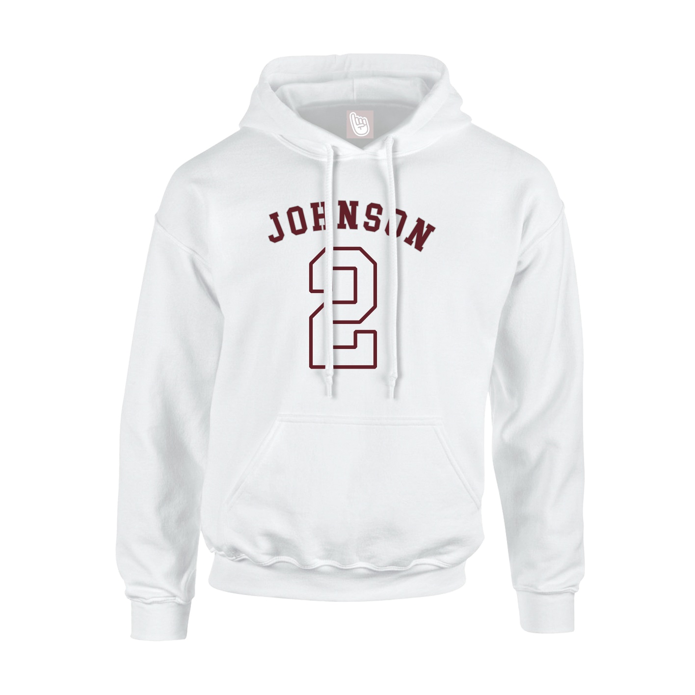 Hoodie — Shirsey Arch in White