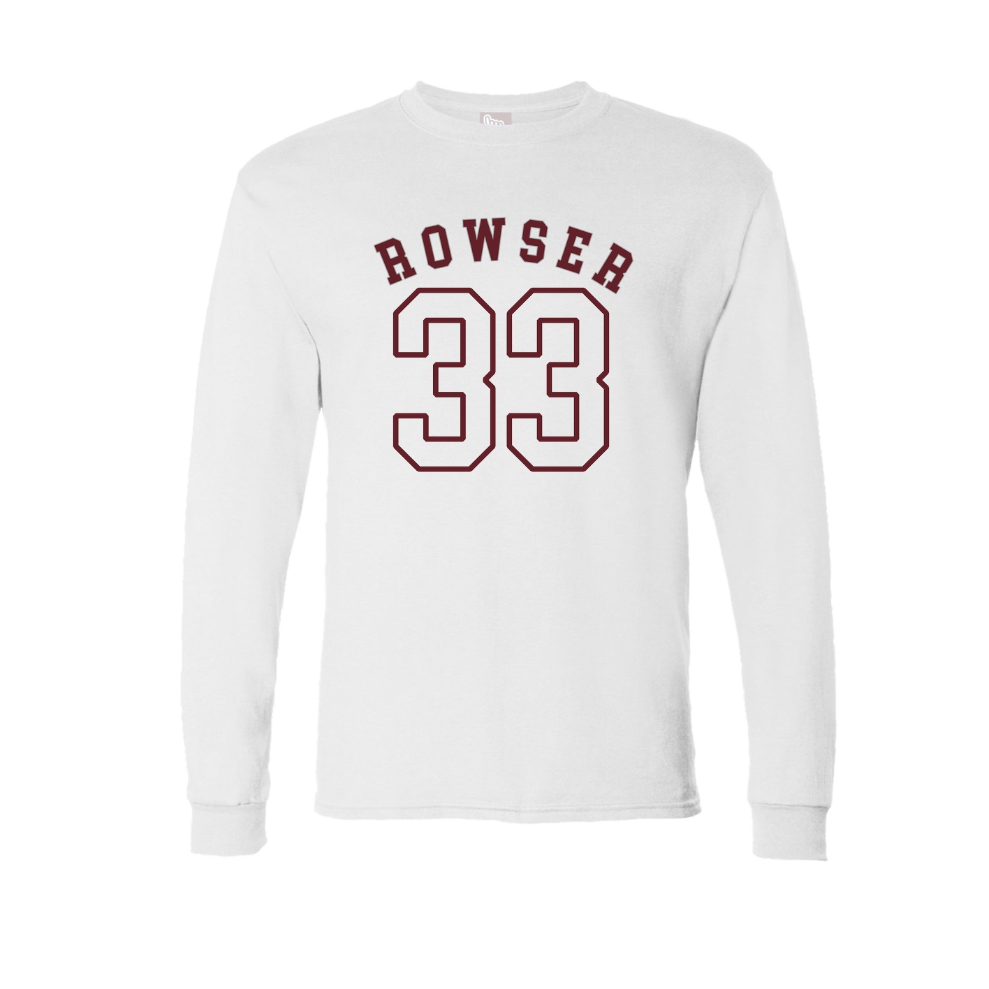 Long Sleeve Tee — Shirsey Arch in White