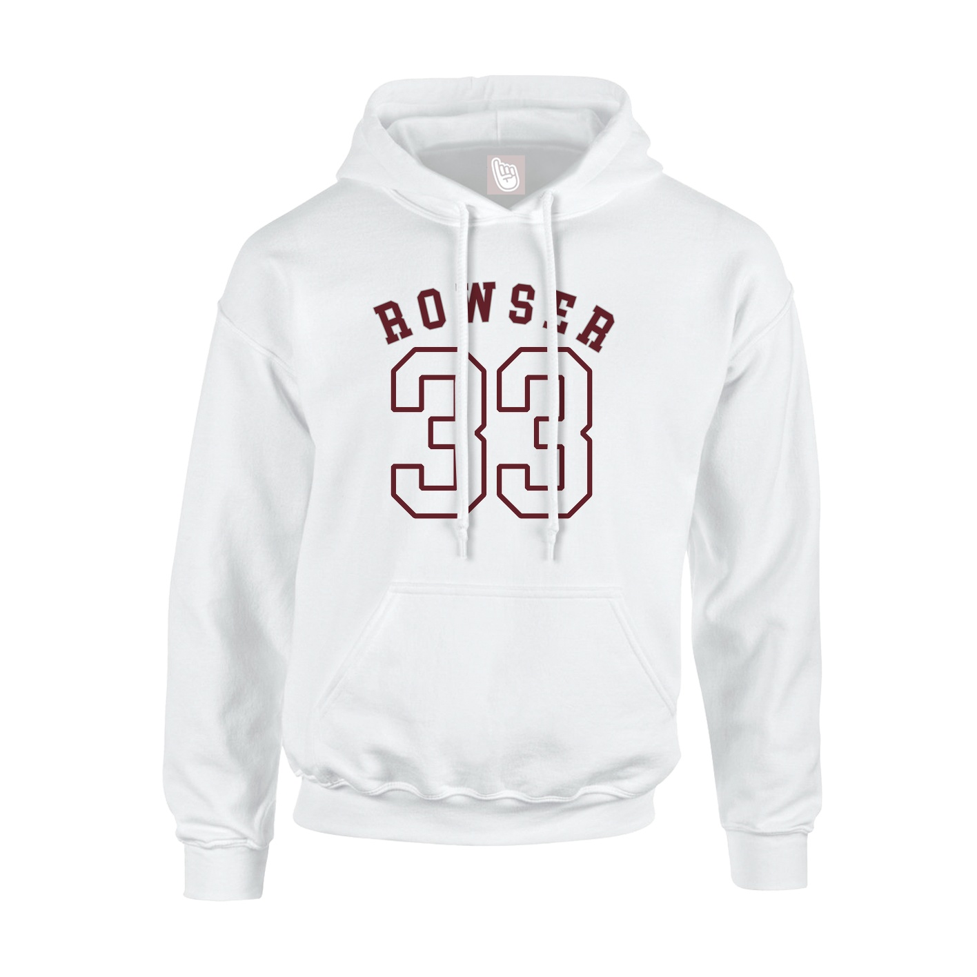 Hoodie — Shirsey Arch in White