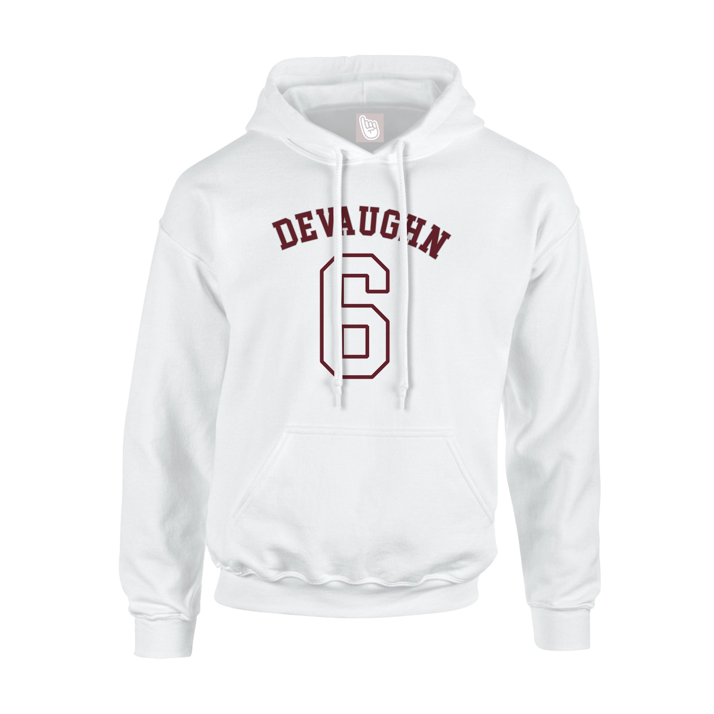 Hoodie — Shirsey Arch in White