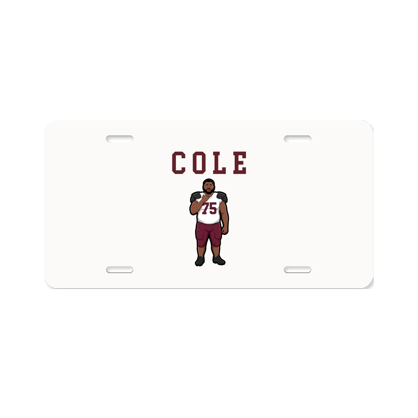 License Plate — Shirsey in Classic