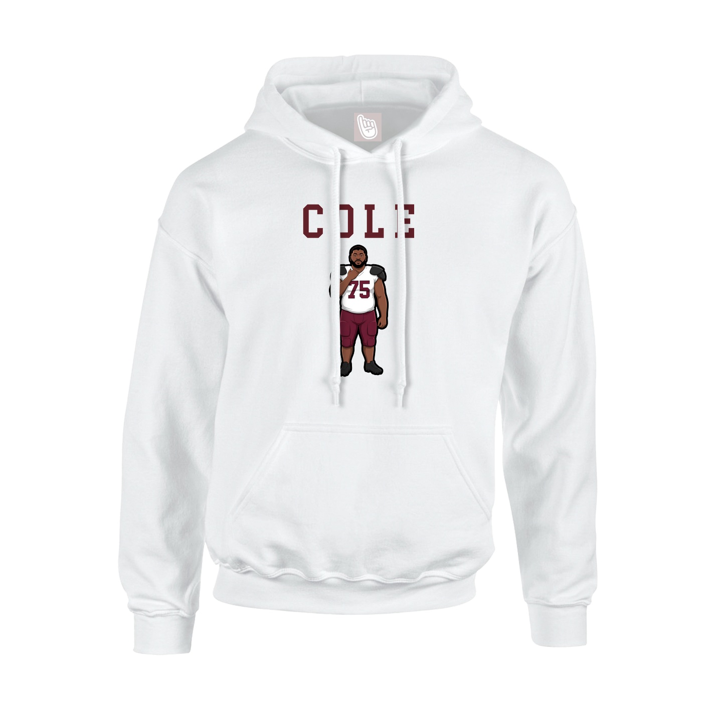 Youth Hoodie — Shirsey in White