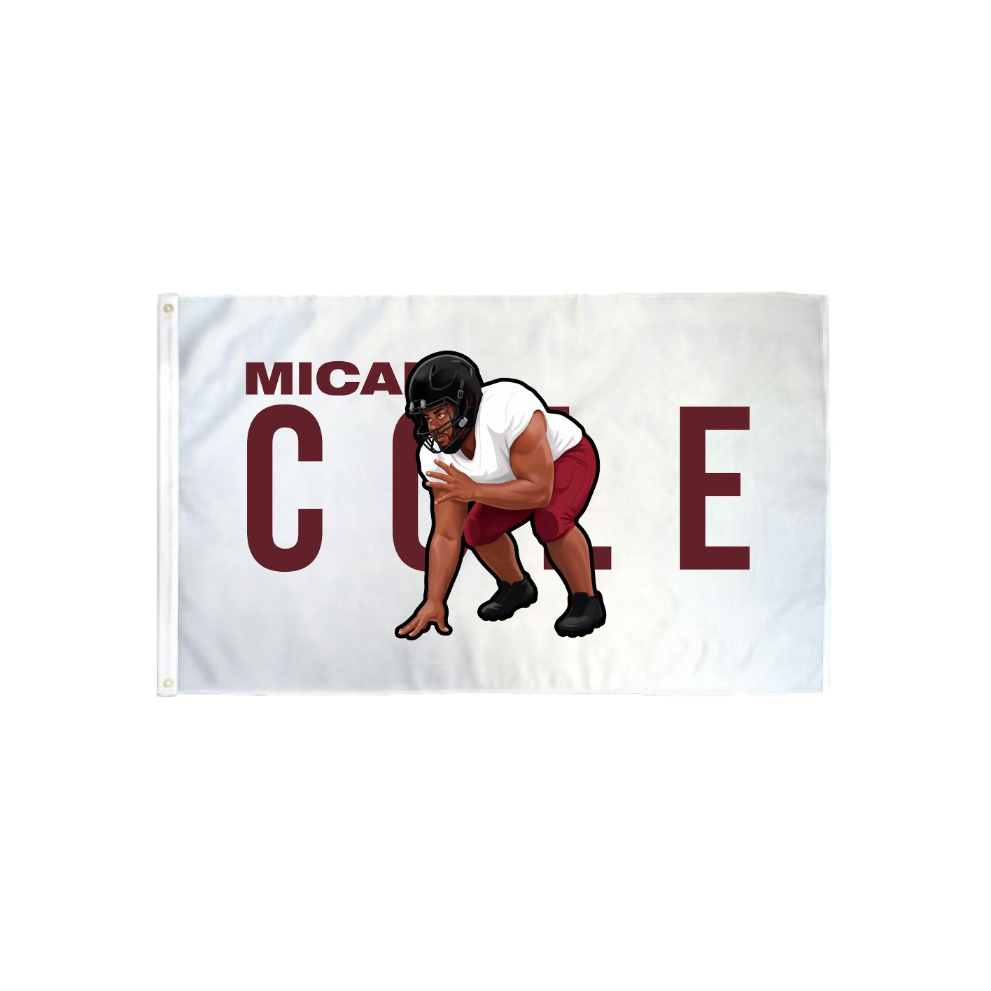3x5 Flag — Player Name in Classic