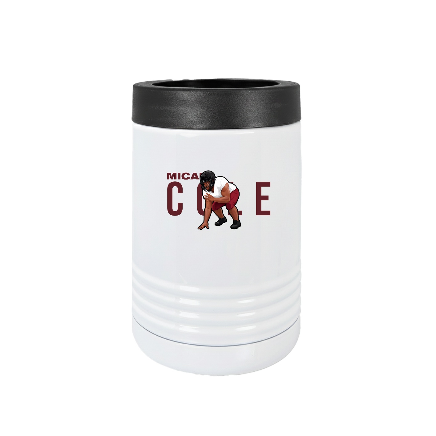 Beverage Holder — Player Name in White