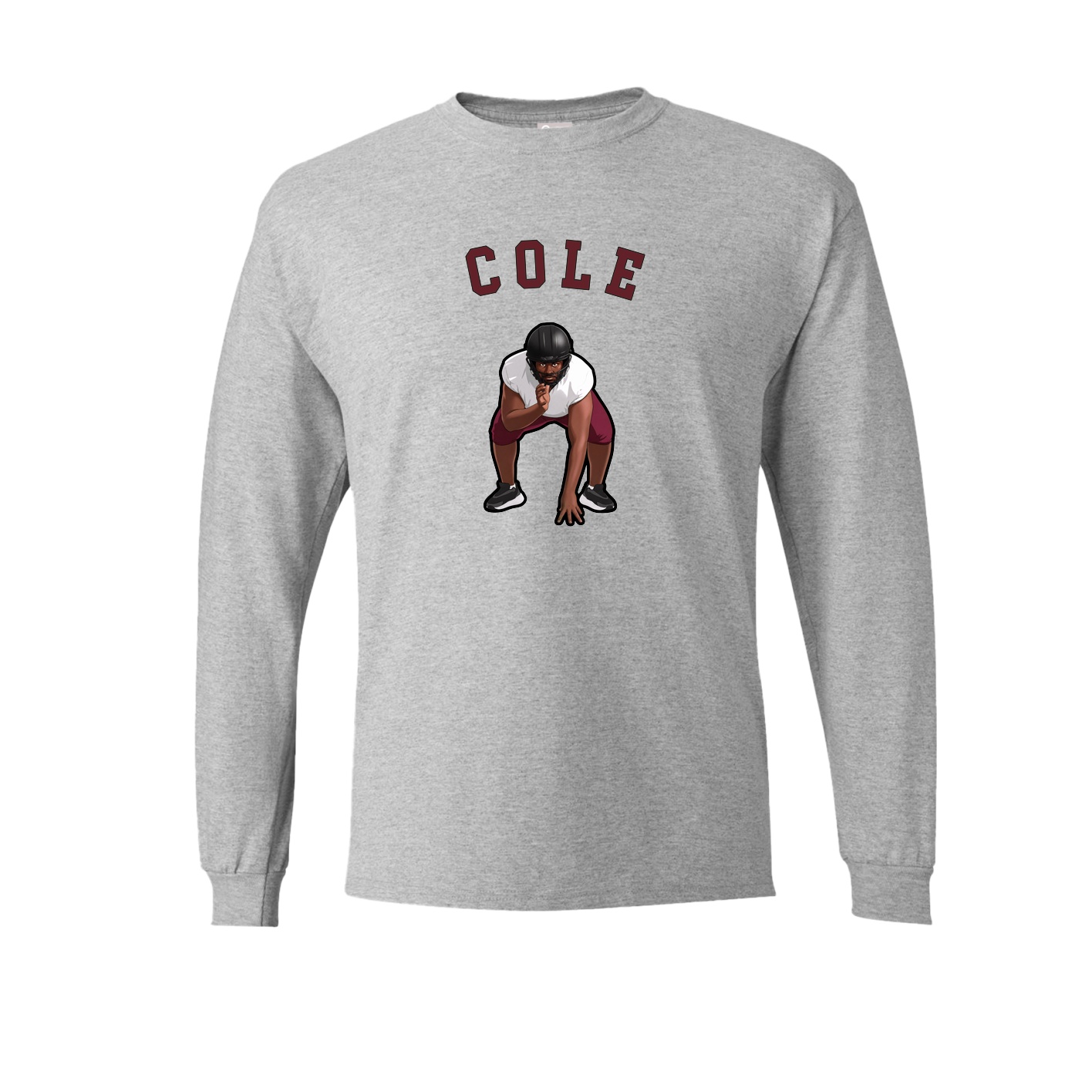 Long Sleeve Tee — Shirsey Arch in Grey