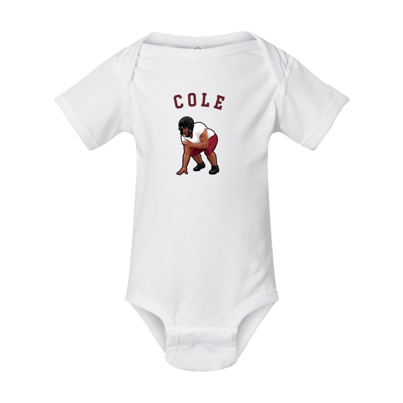 Baby Onesie — Shirsey Arch in White