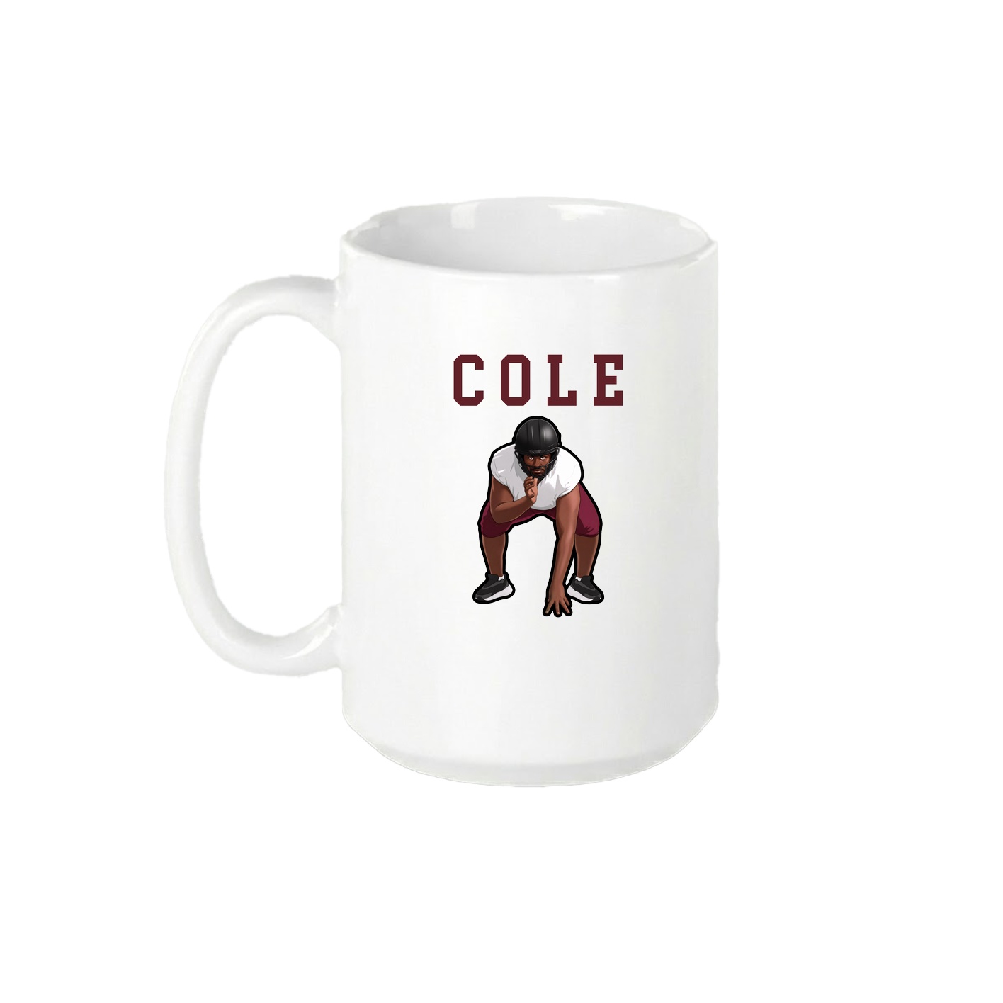 15oz Coffee Mug — Shirsey in White