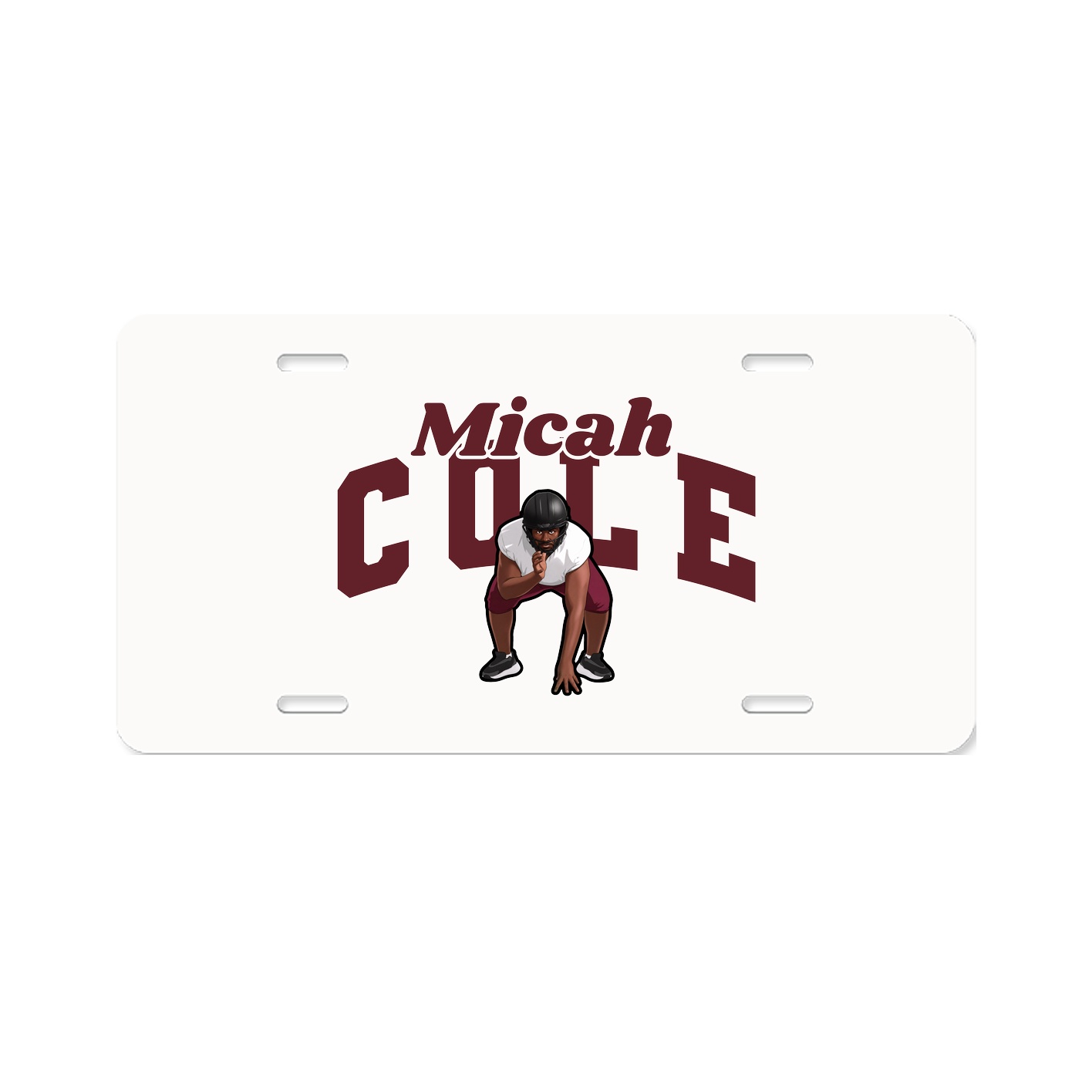 License Plate — Signature Arch in Classic