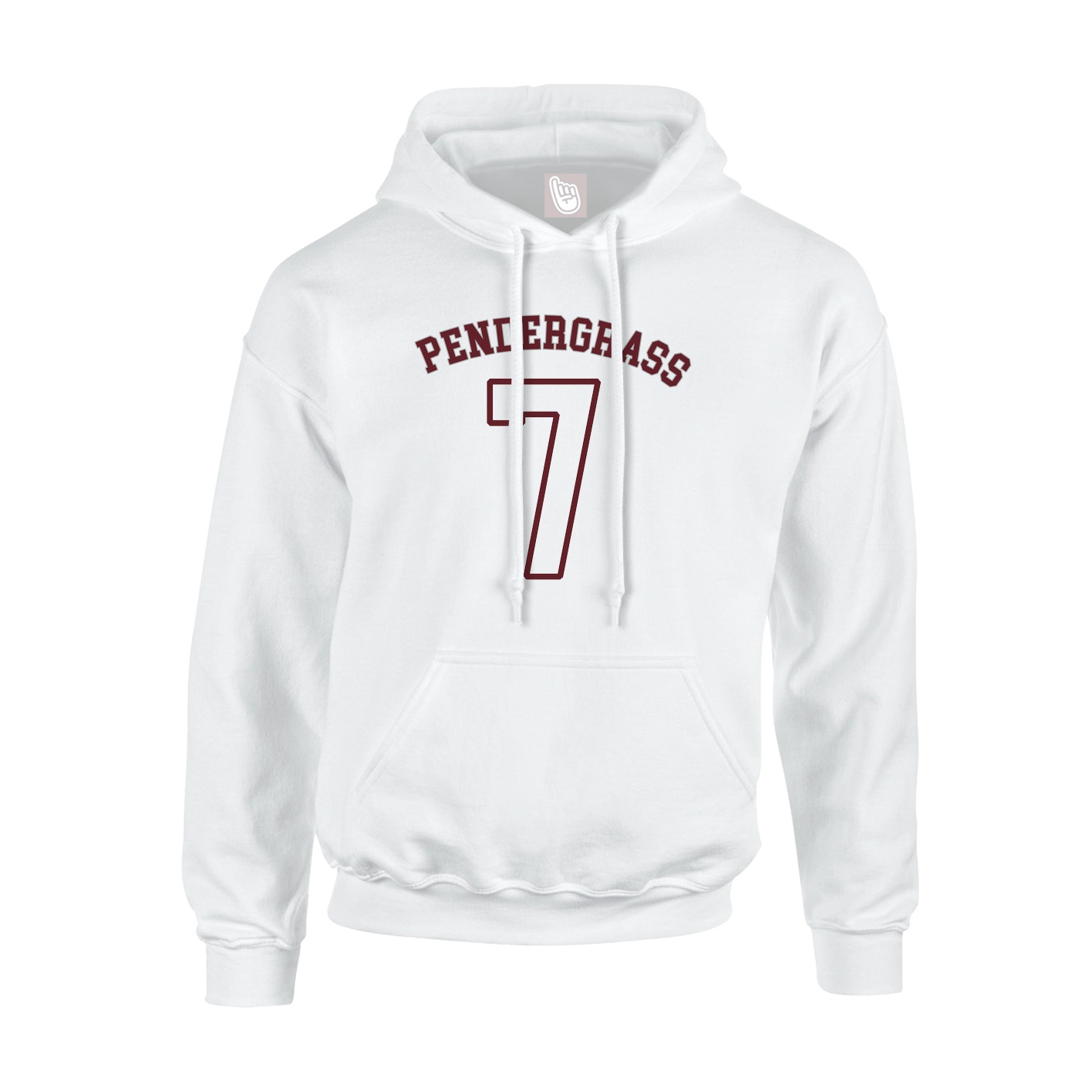 Hoodie — Shirsey Arch in White