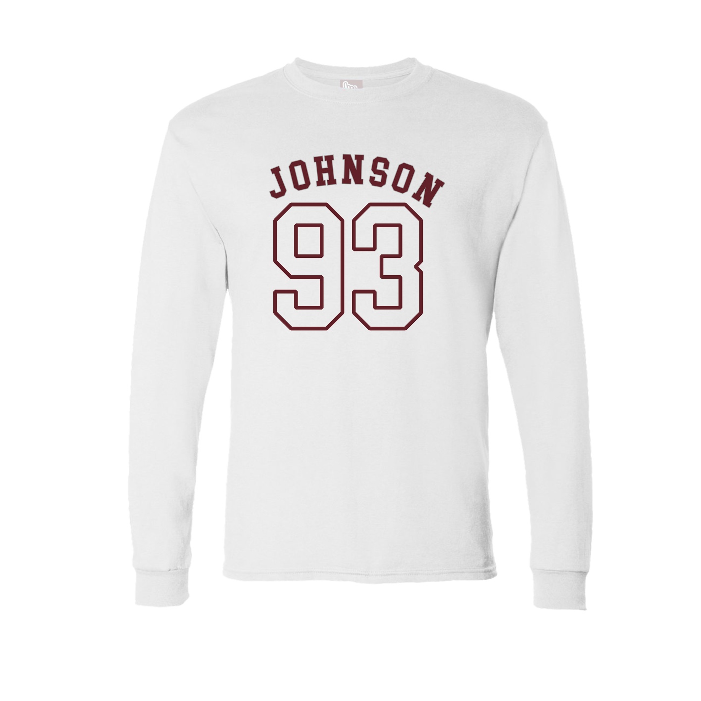 Long Sleeve Tee — Shirsey Arch in White