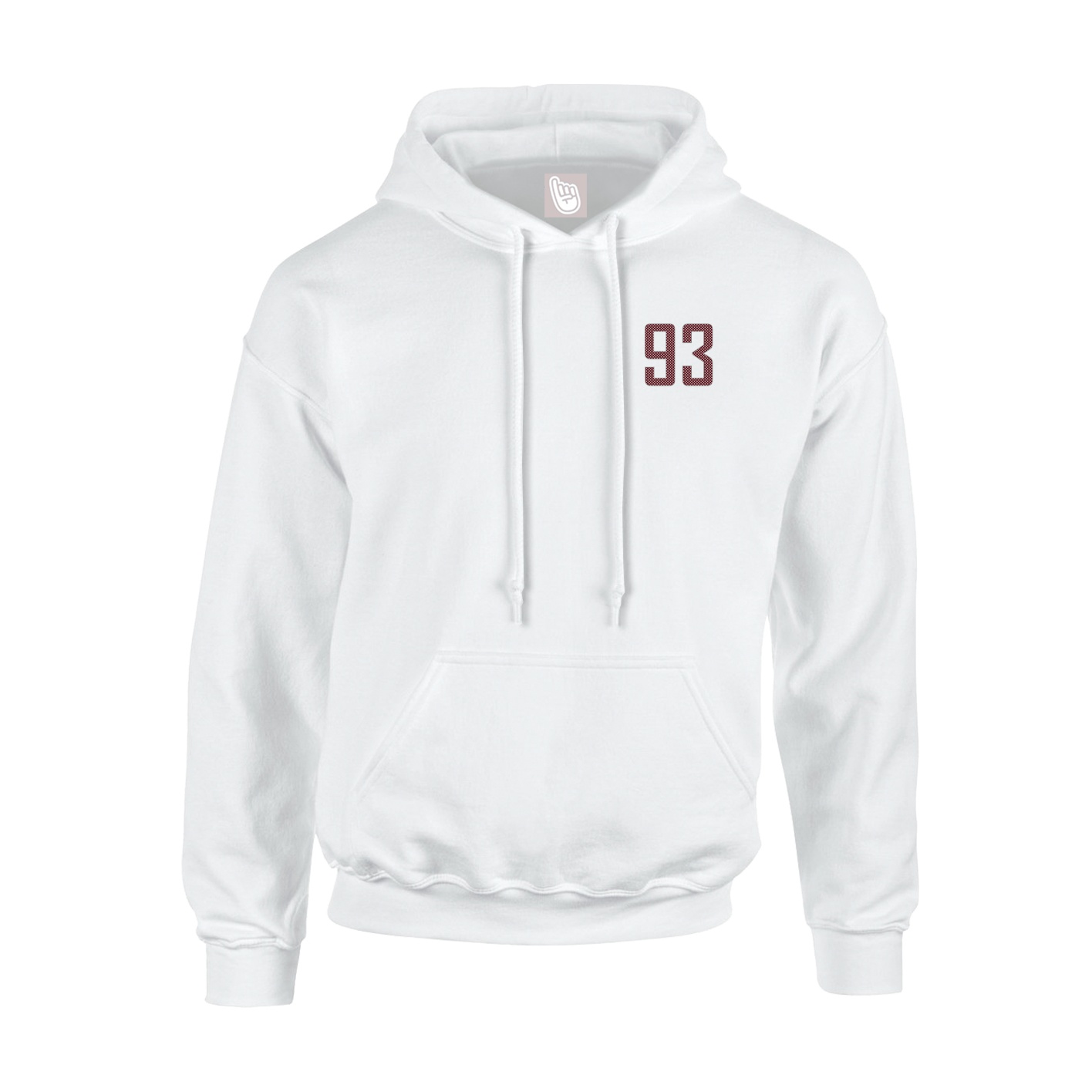 Hoodie — Front Shirsy in White