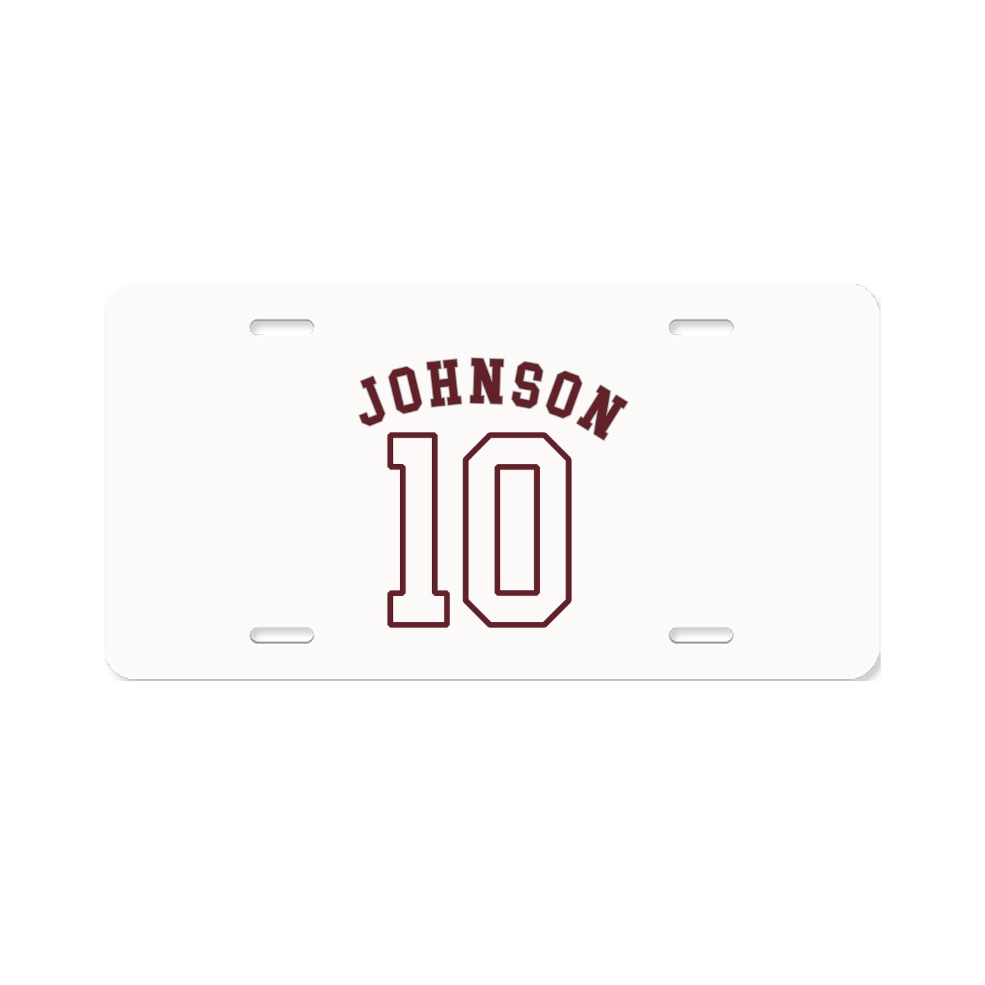 License Plate — Shirsey Arch in Classic