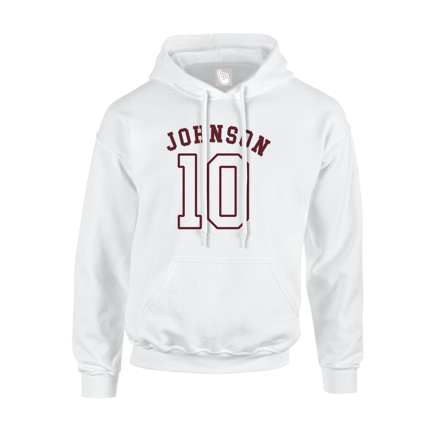Hoodie — Shirsey Arch in White