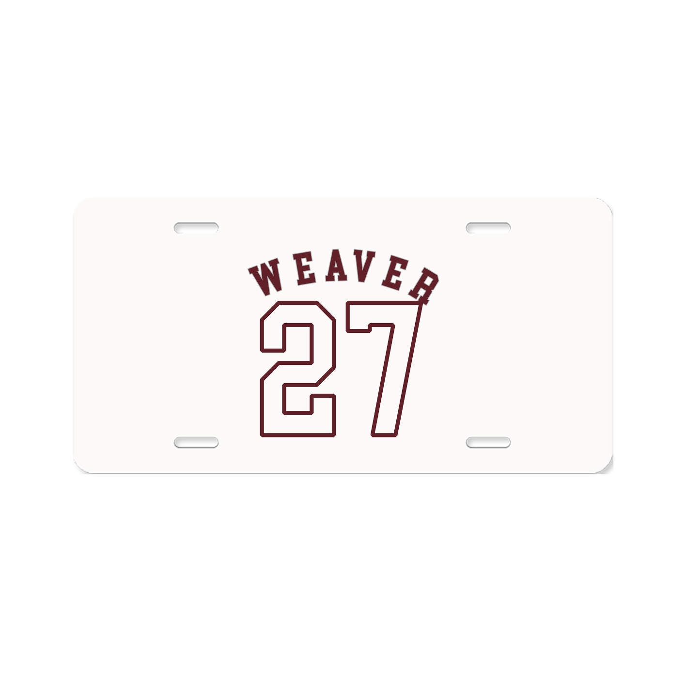 License Plate — Shirsey Arch in Classic