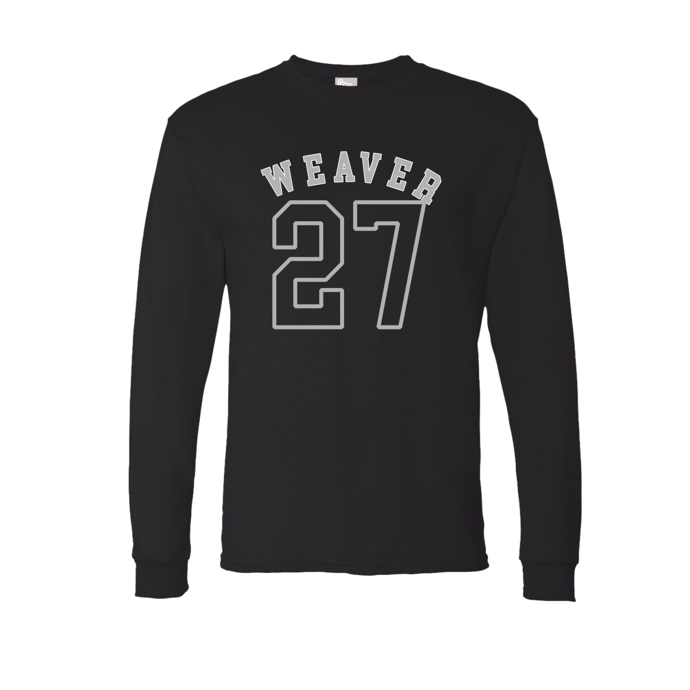 Long Sleeve Tee — Shirsey Arch in Black