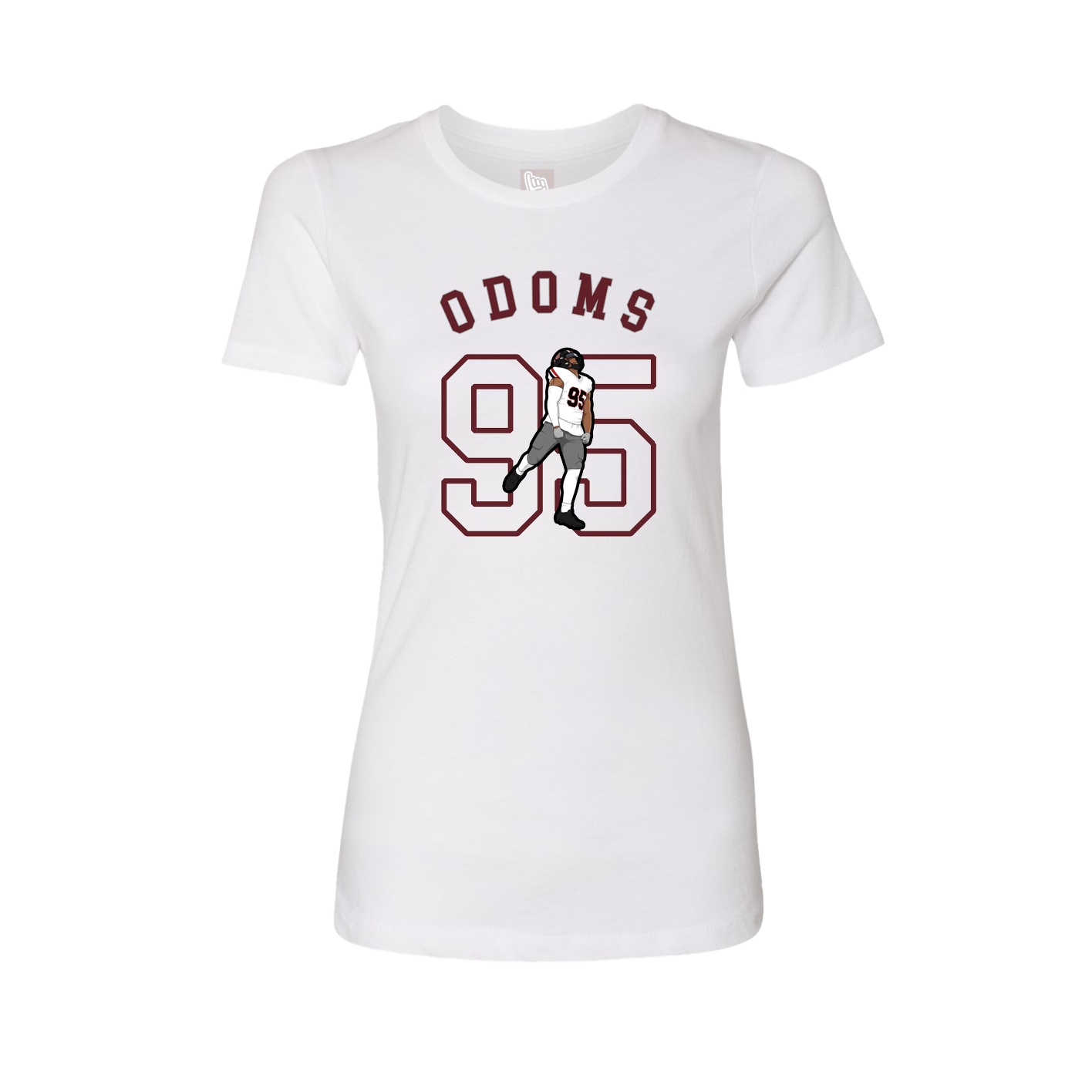 Womens Tee — Shirsey Arch in White