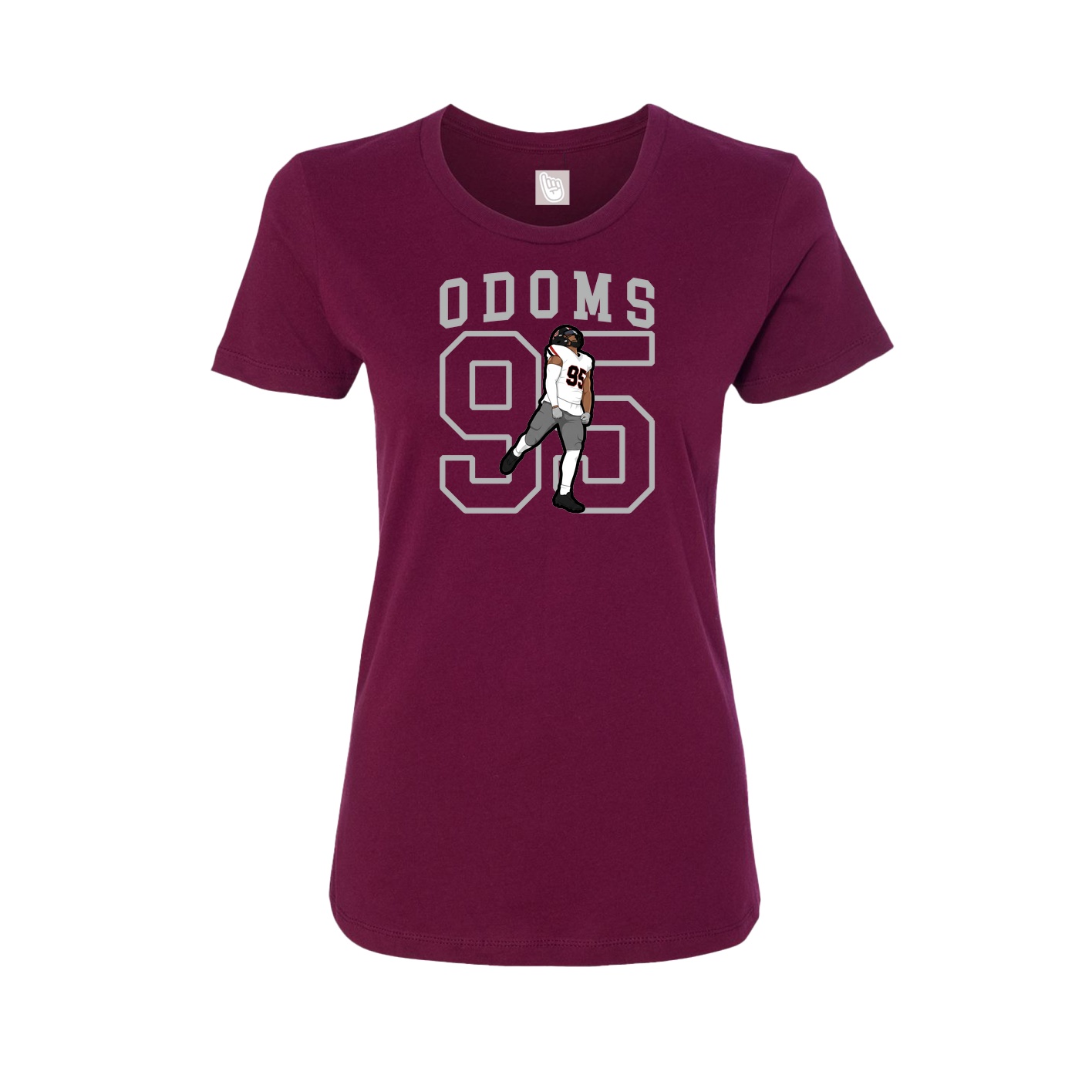 Womens Tee — Shirsey in Maroon