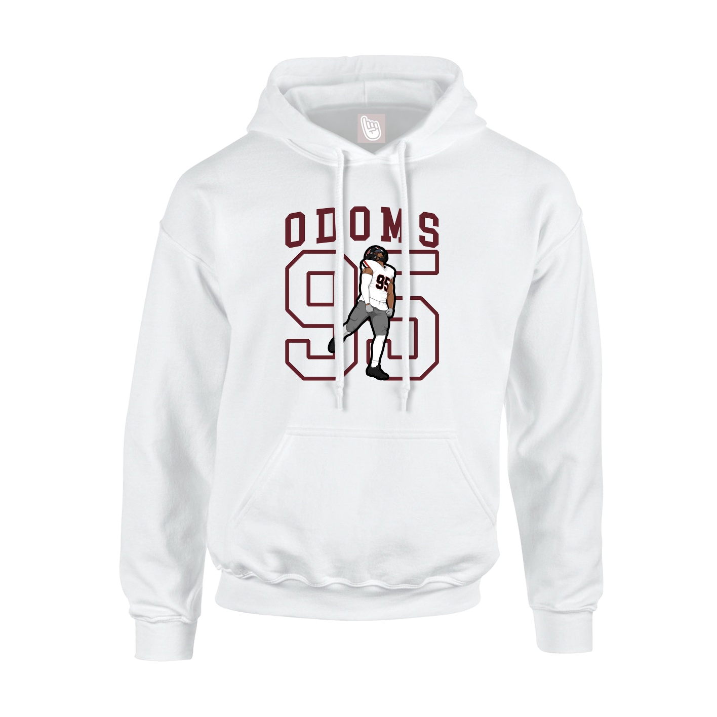 Youth Hoodie — Shirsey in White