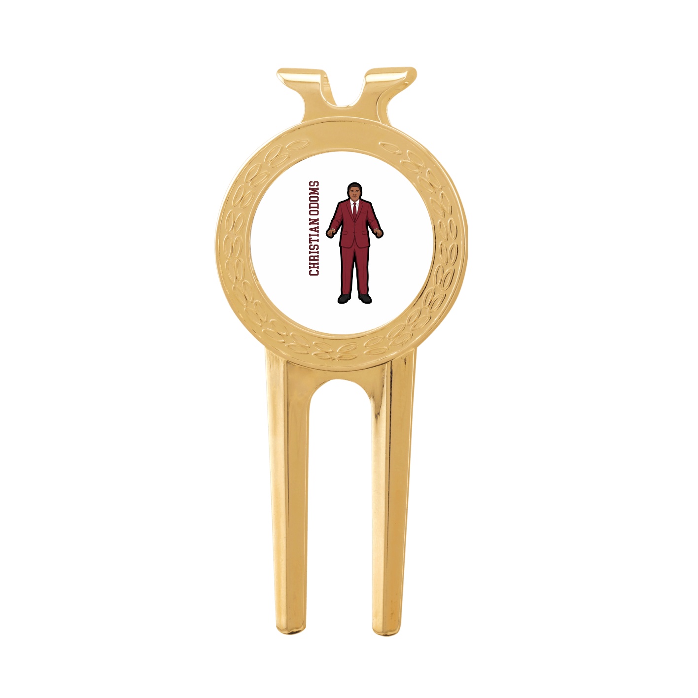 Divot Tool with Ball Marker — Name Vertical in Classic