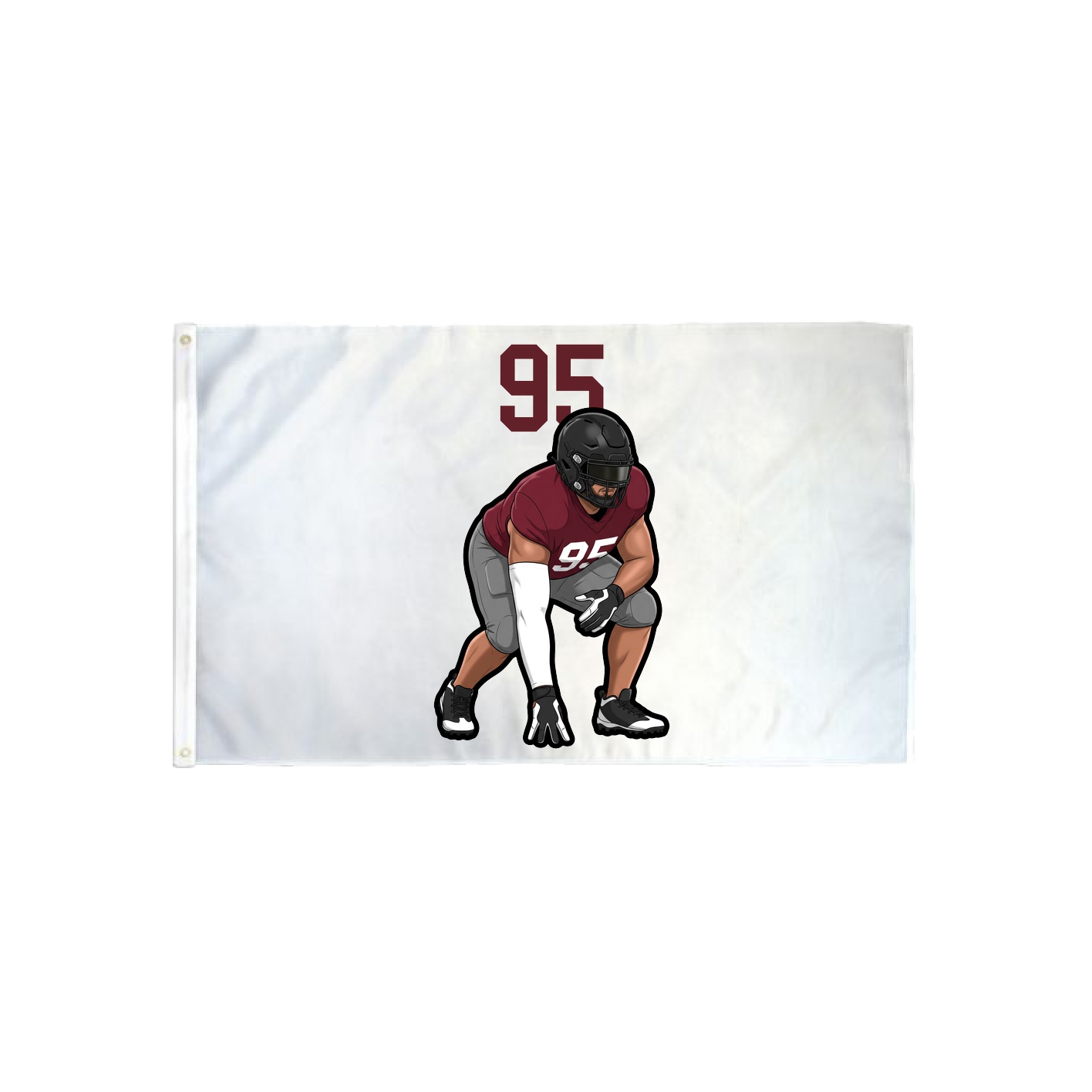 3x5 Flag — Number Top in Classic