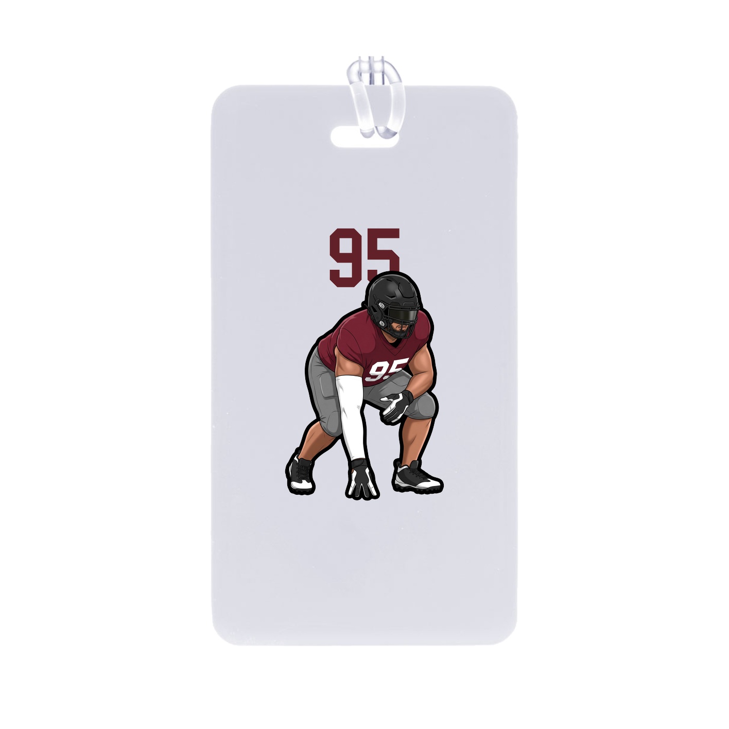 Bag Tag — Number Top in Classic