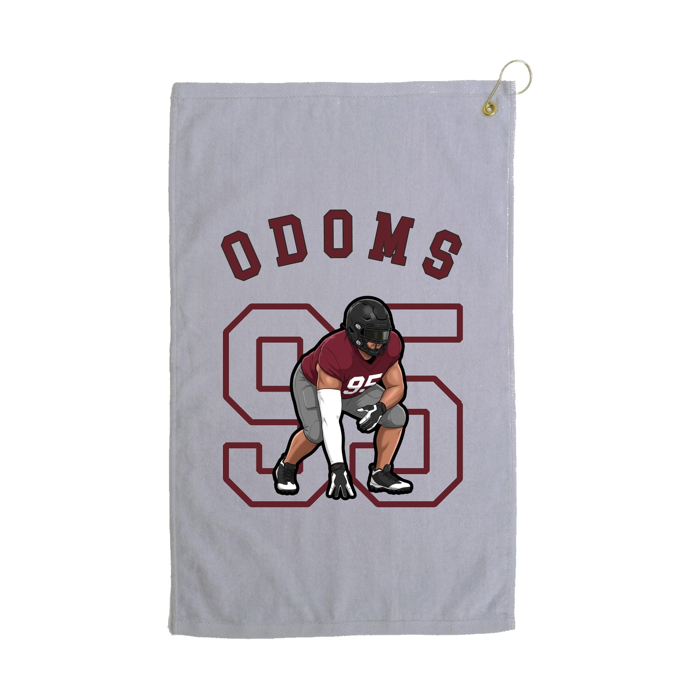 Golf Towel — Shirsey Arch in Grey