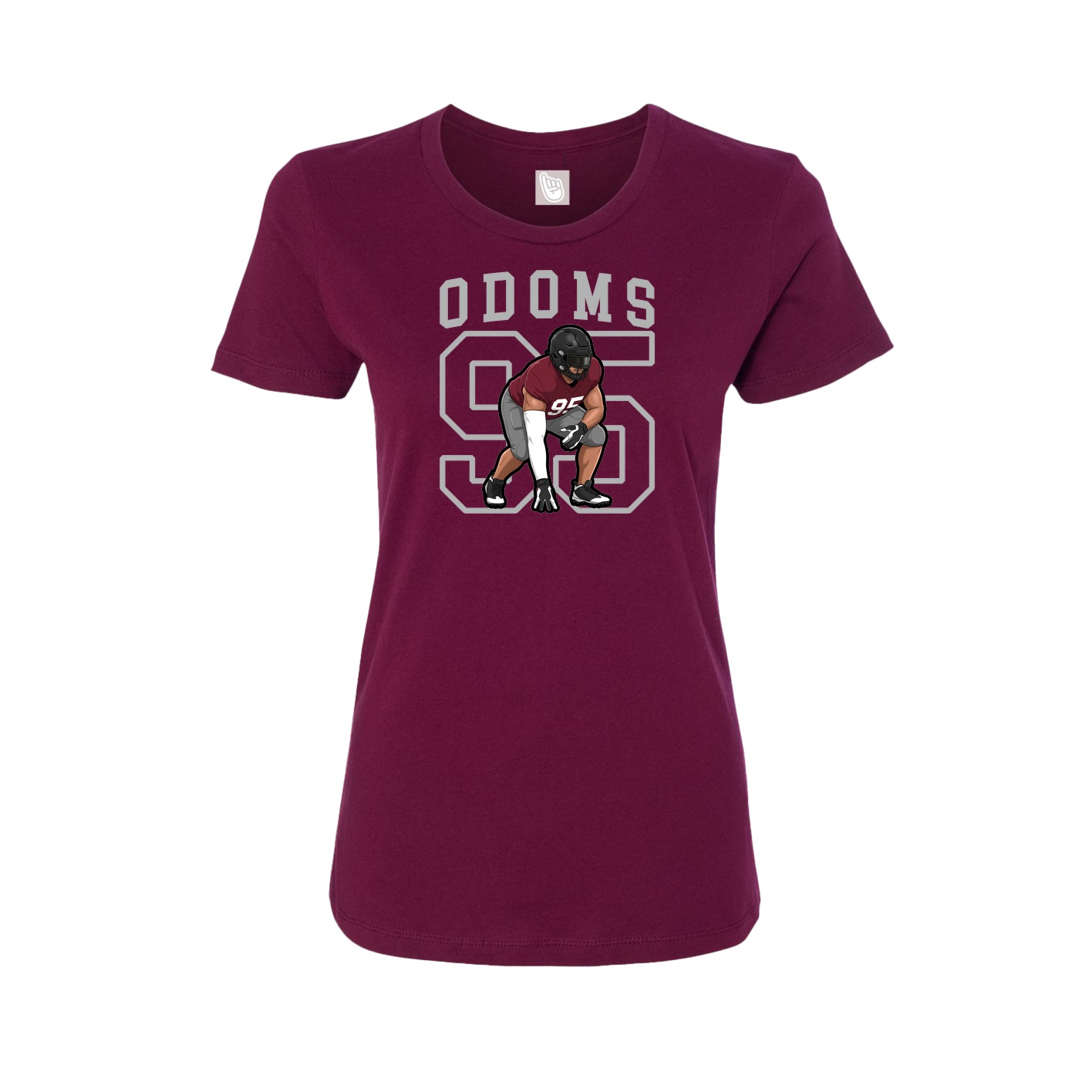 Womens Tee — Shirsey in Maroon