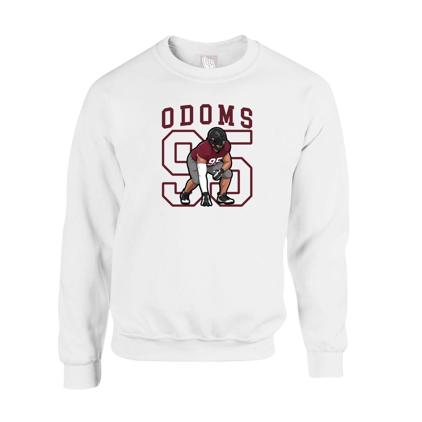 Fleece Crew — Shirsey in White
