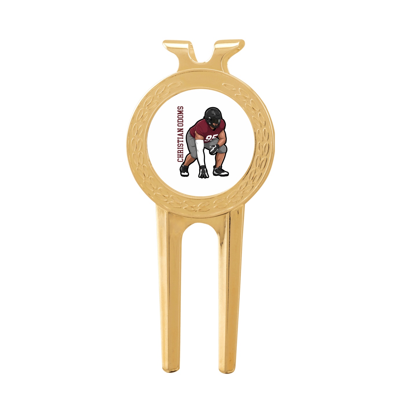 Divot Tool with Ball Marker — Name Vertical in Classic