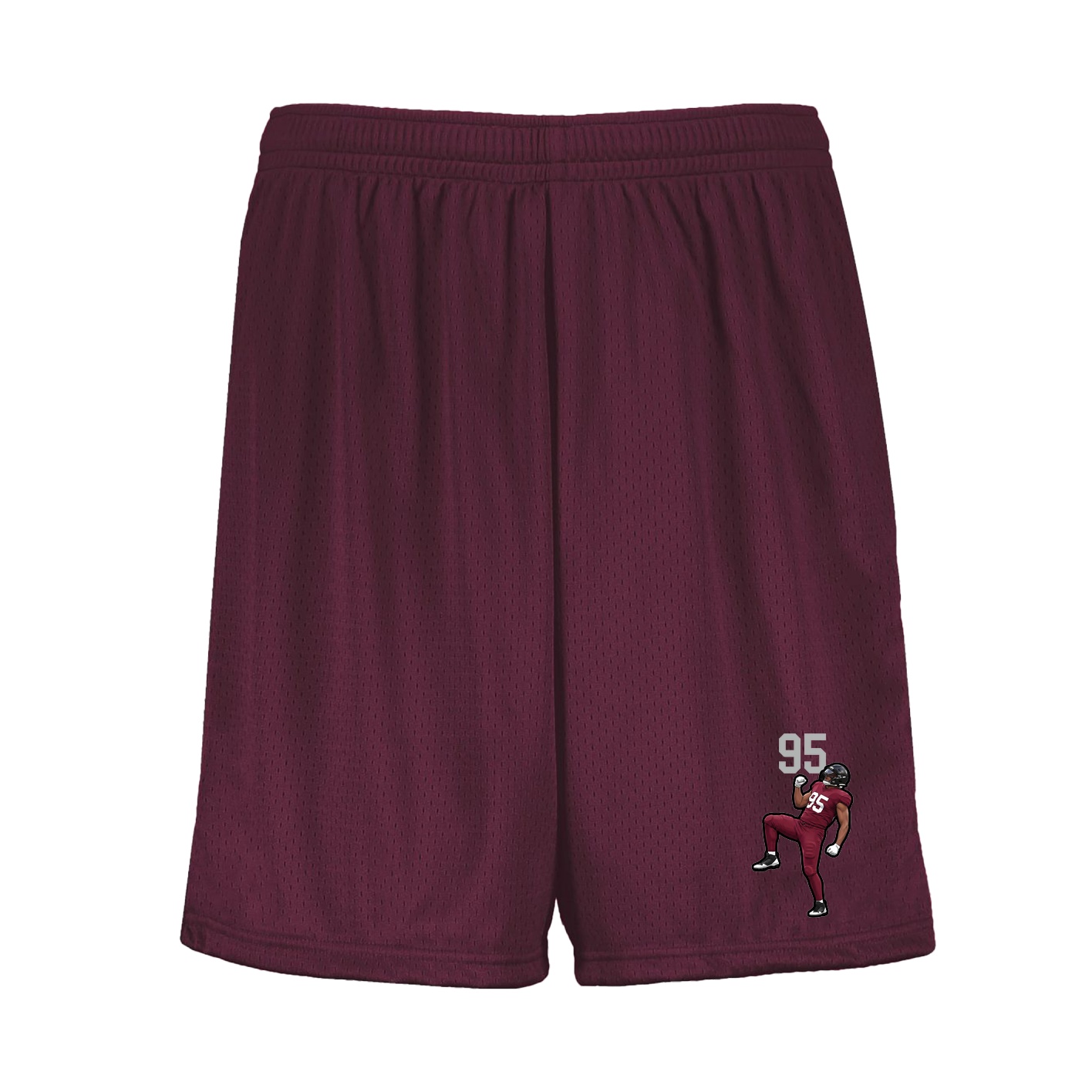 Shorts — Number Top in Maroon