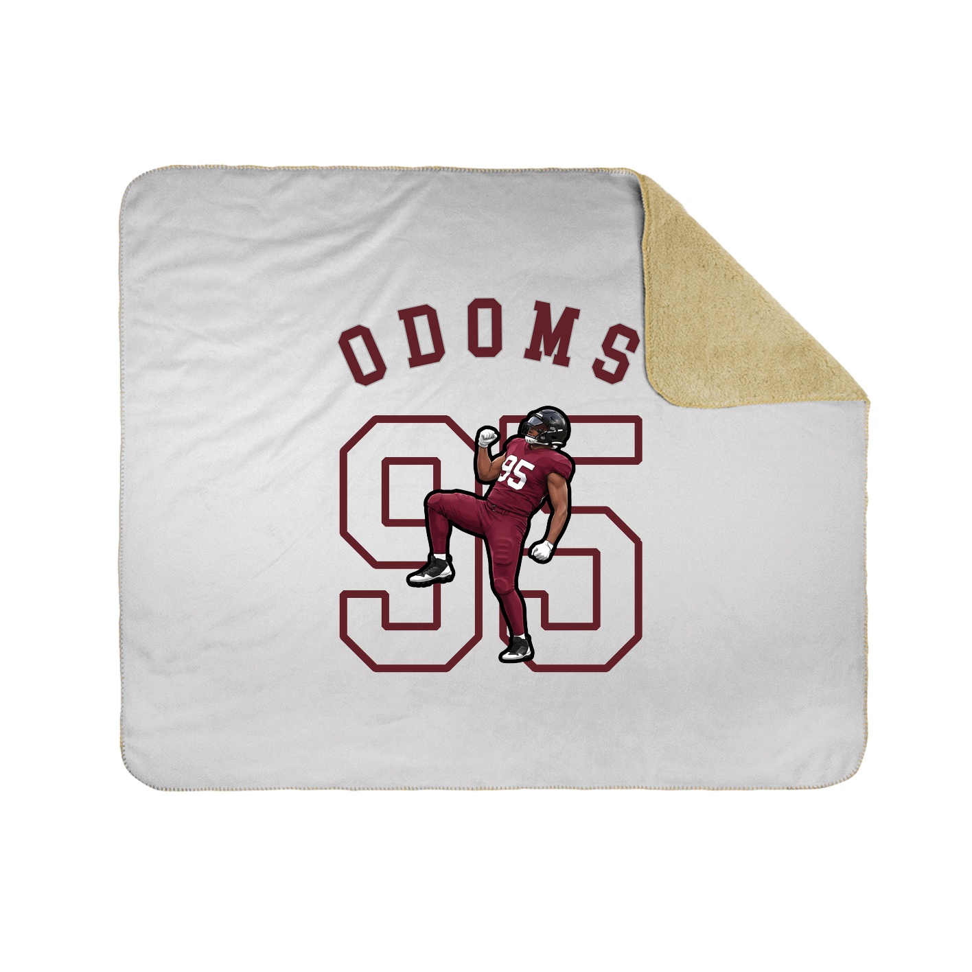 Throw Blanket — Shirsey Arch in White