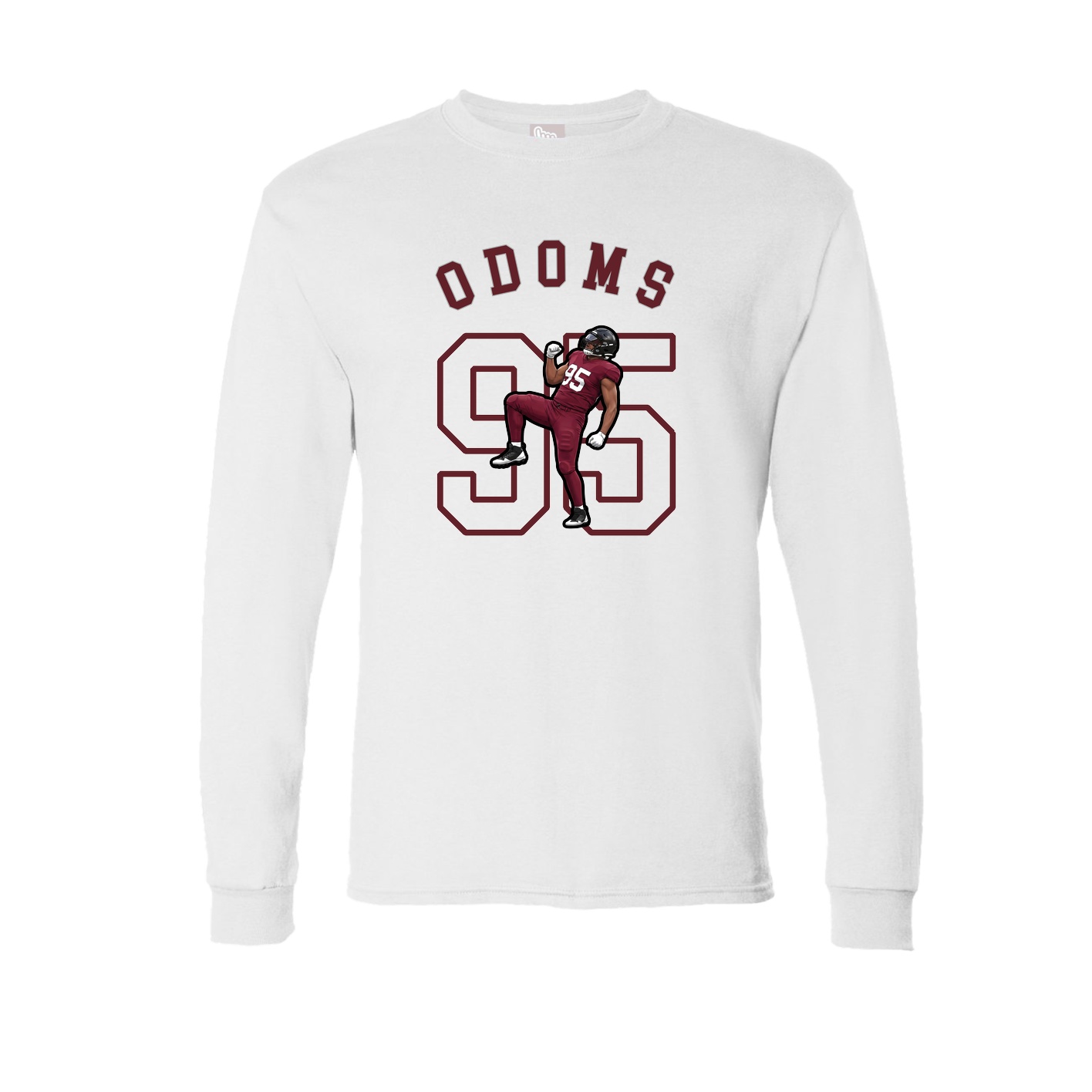 Long Sleeve Tee — Shirsey Arch in White