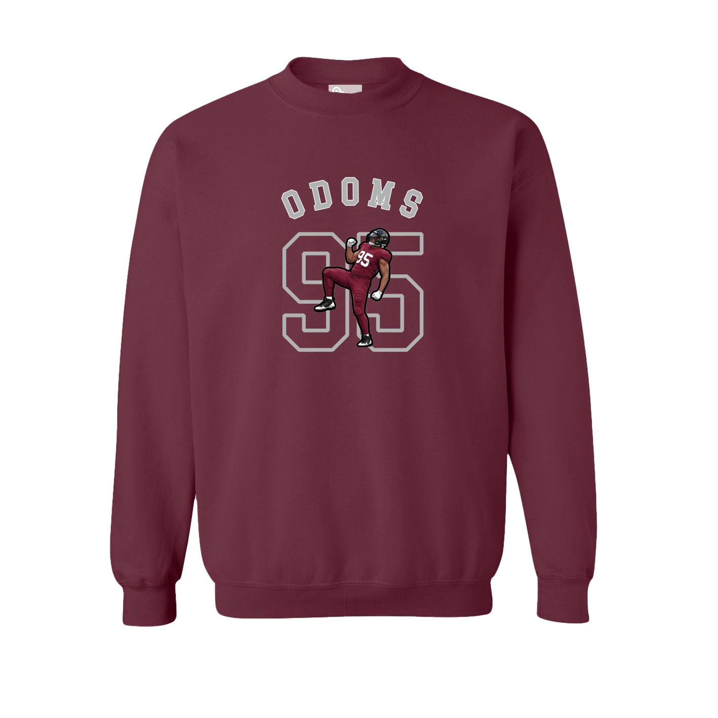 Fleece Crew — Shirsey Arch in Maroon