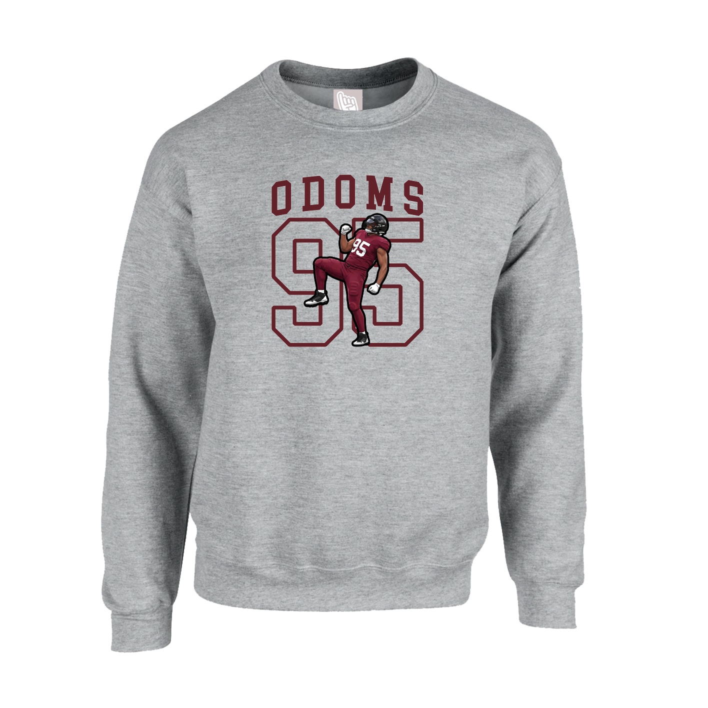 Fleece Crew — Shirsey in Grey