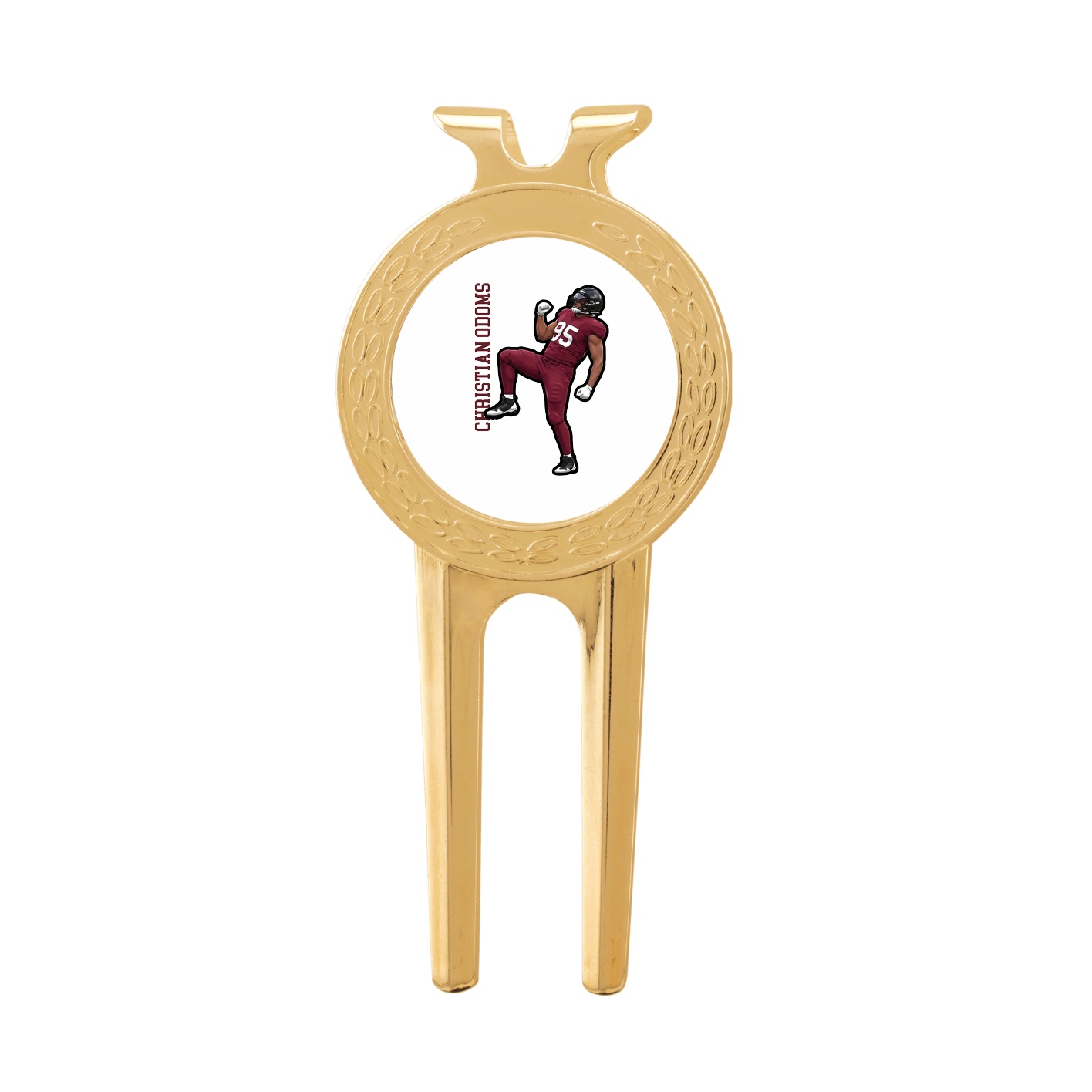 Divot Tool with Ball Marker — Name Vertical in Classic