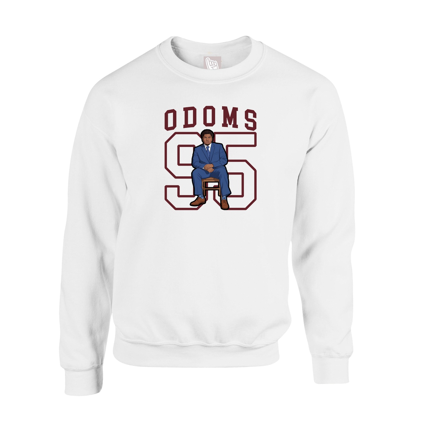 Fleece Crew — Shirsey in White