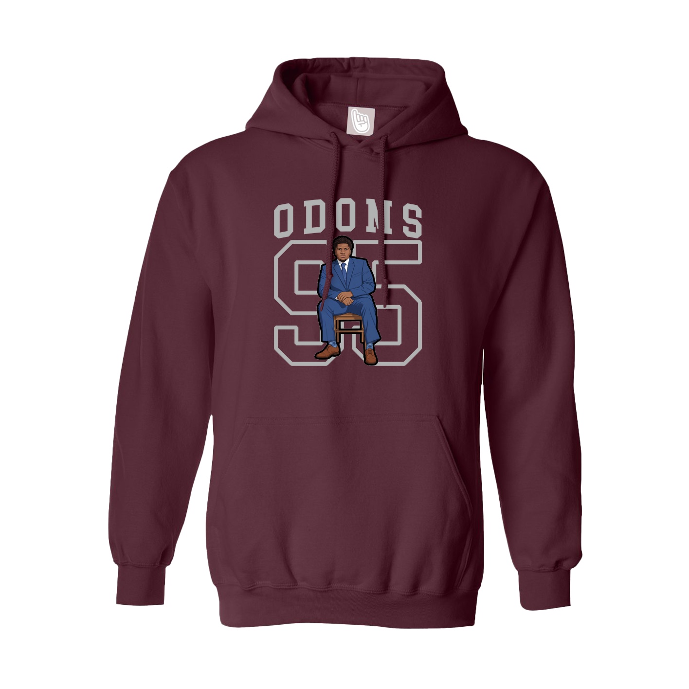 Youth Hoodie — Shirsey in Maroon
