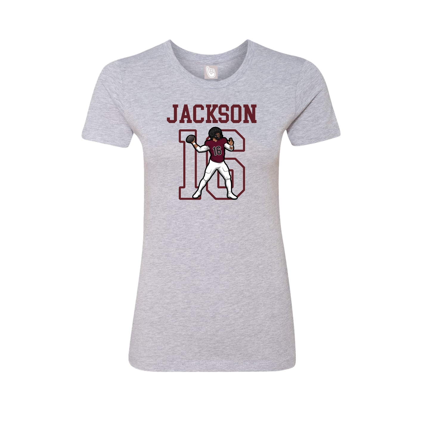 Fitted Women's Tee — Shirsey in Grey