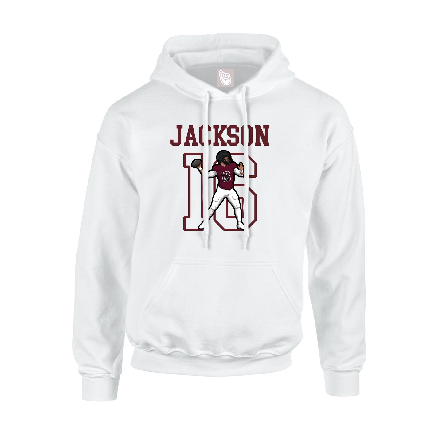 Hoodie — Shirsey in White