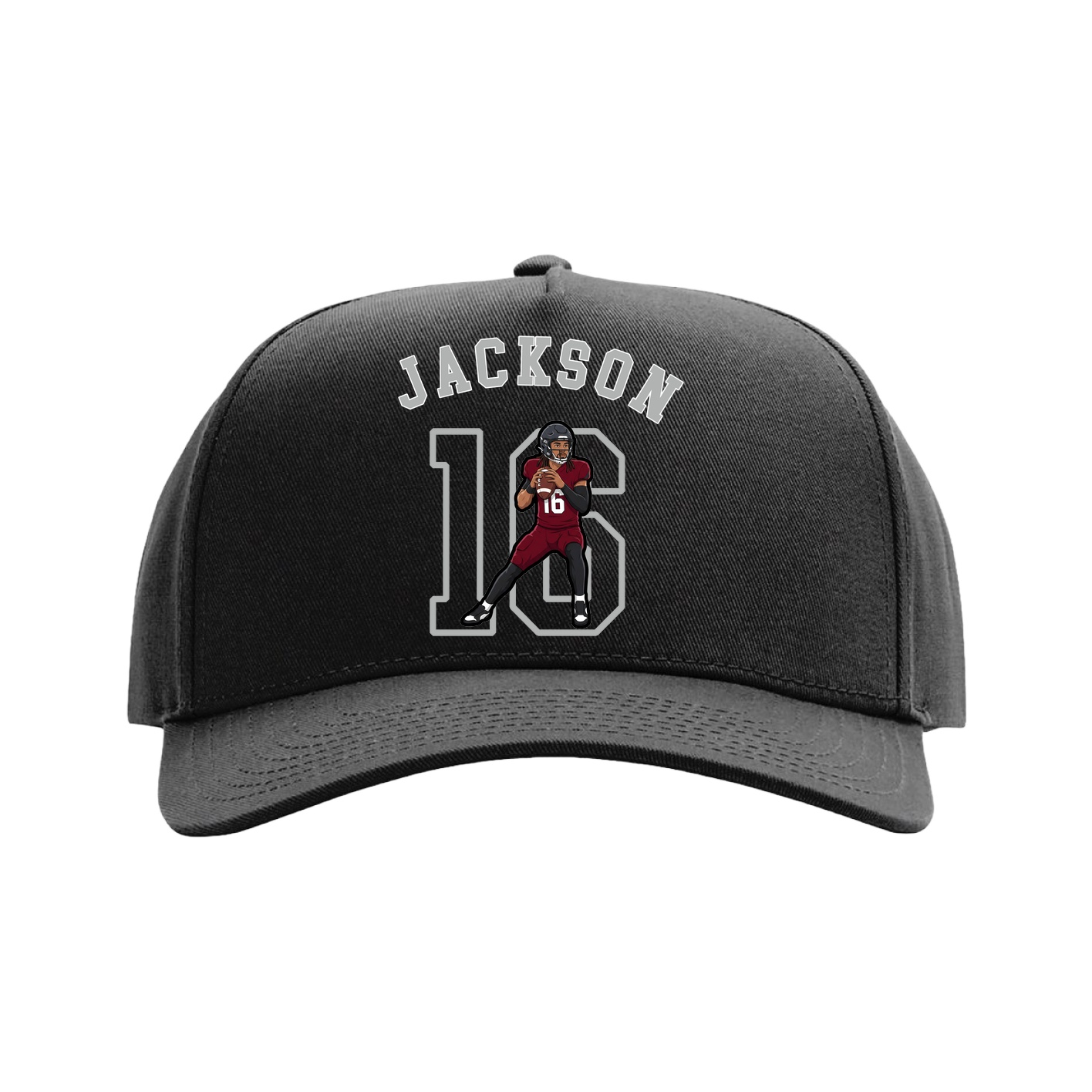 Full Fabric Five-Panel Champ Cap