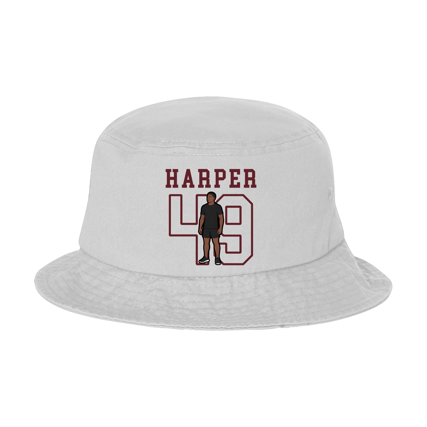 Bucket Cap — Shirsey in White