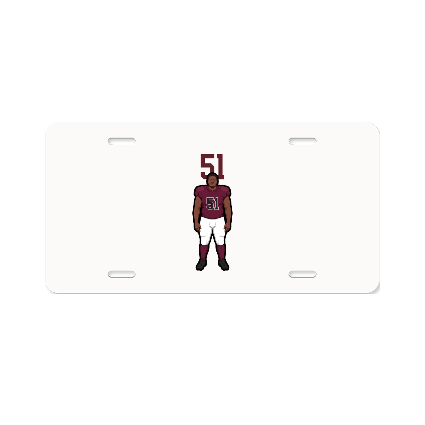 Aluminum License Plate