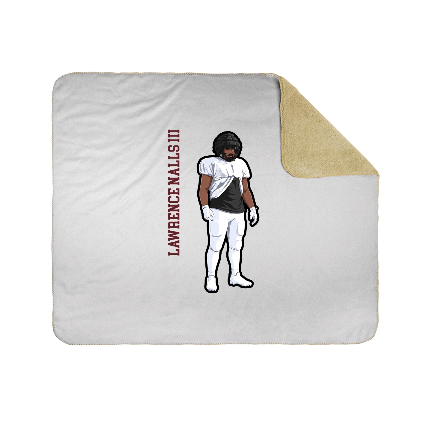 50x60 Sherpa Lined Throw Blanket