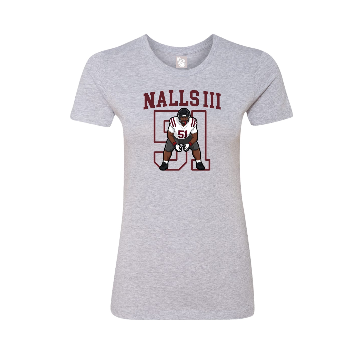 Fitted Women's Tee — Shirsey in Grey
