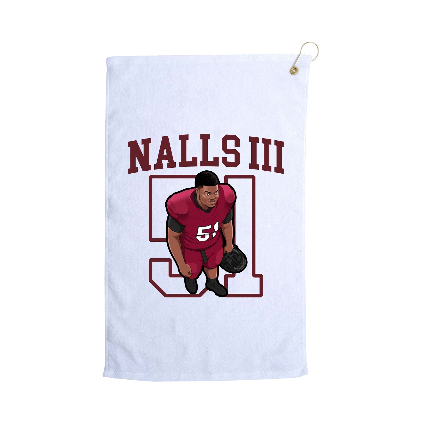 Golf Towel — Shirsey in White