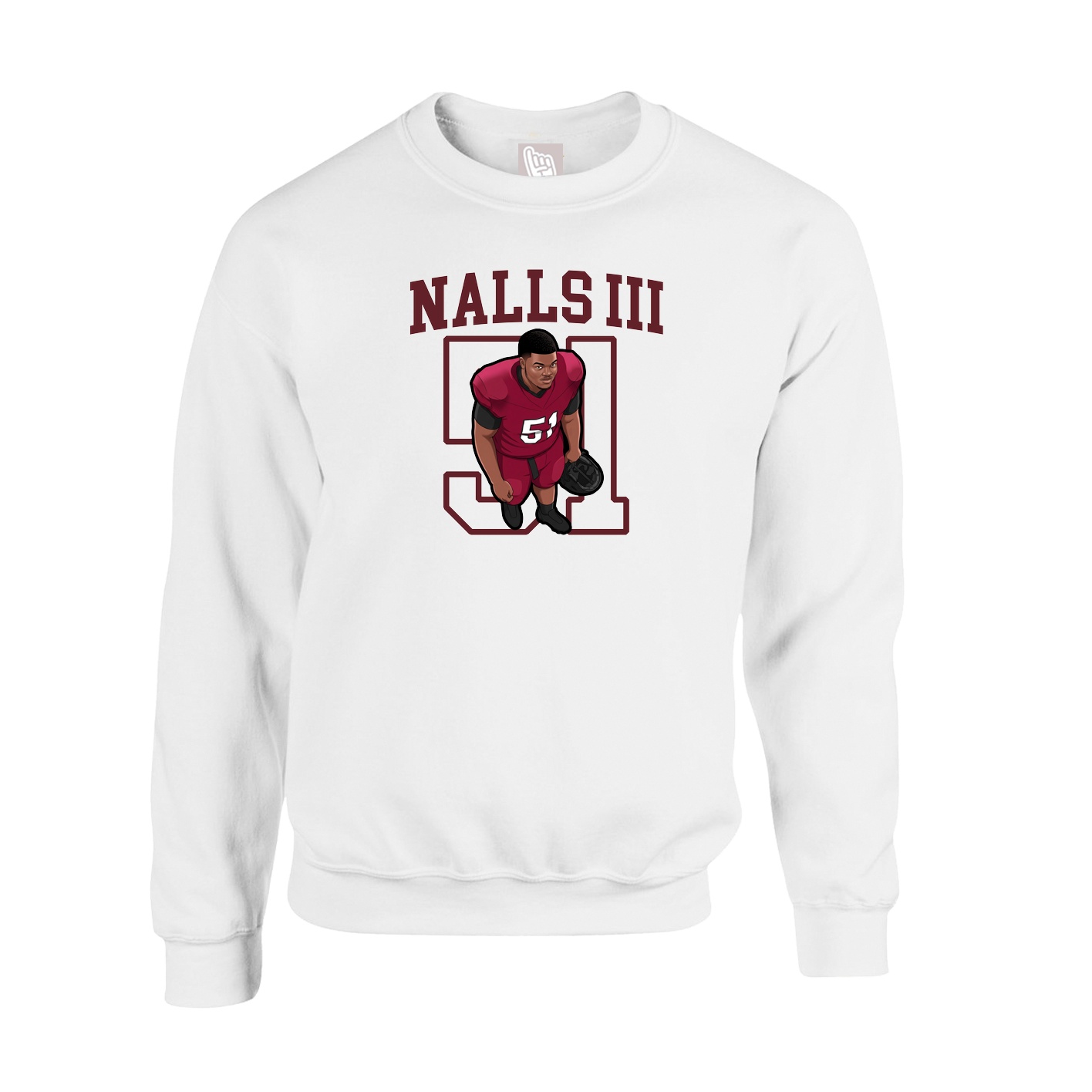 Fleece Crew — Shirsey in White