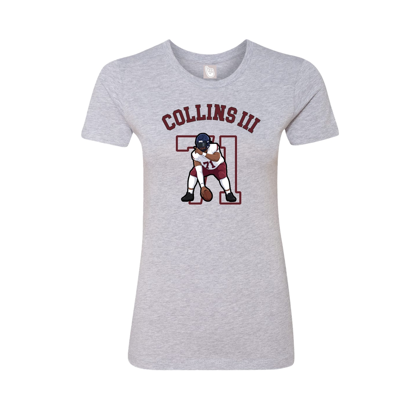 Womens Tee — Shirsey Arch in Grey