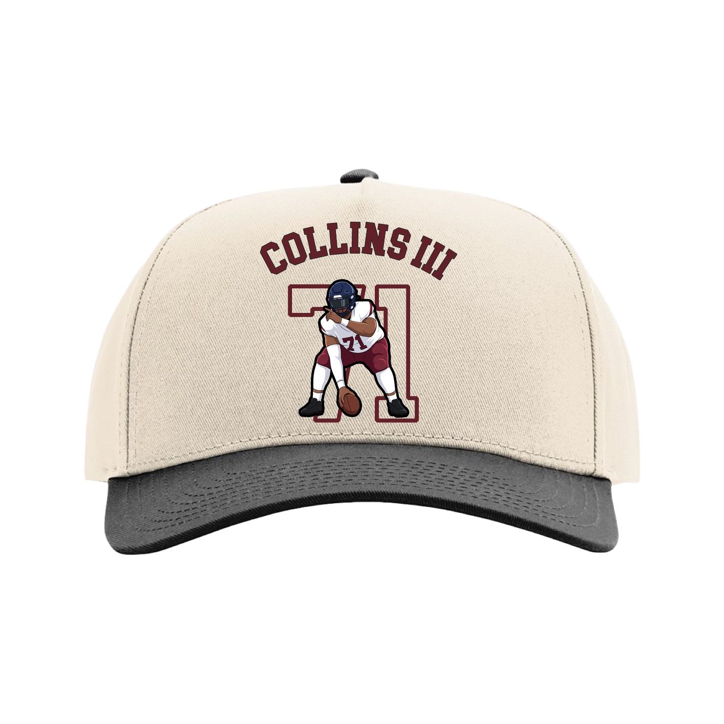Full Fabric Five-Panel Champ Cap